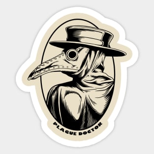 The Plague Doctor Sticker